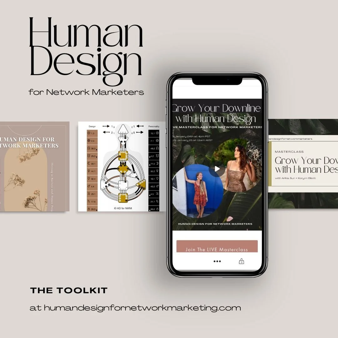 Human Design for Network Marketing Toolkit — The Zen Femme®
